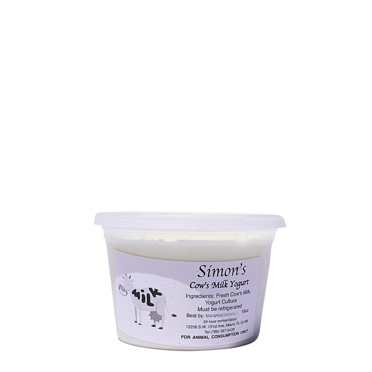 Simon Cow Plain Yogurt | 16oz – Southwest Ranches Farmers Market