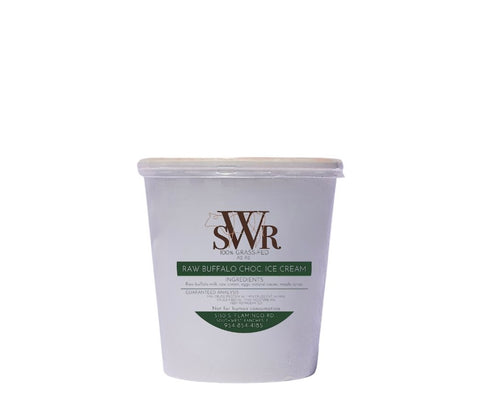 Raw Buffalo Ice Cream Chocolate