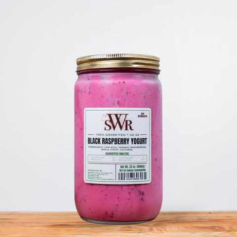 SWR Cow Raspberry Yogurt | 32oz