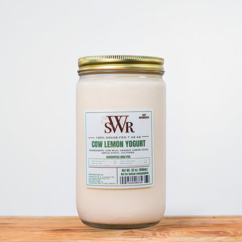 SWR Cow Lemon Yogurt | 32oz