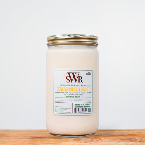 SWR Cow Vanilla Yogurt | 32oz