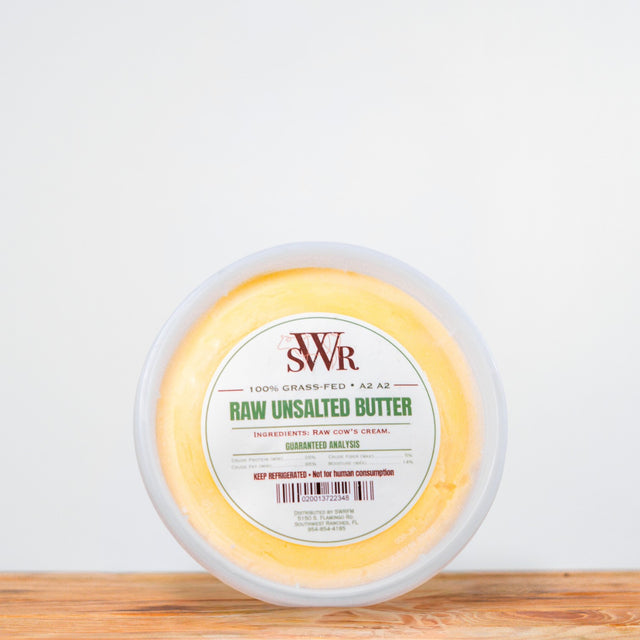 SWR Raw Unsalted Cow Butter 1 lb – Southwest Ranches Farmers Market
