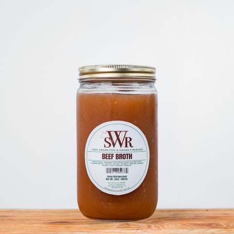 Grass-Fed | Grass Finished Beef Bone Broth - 32oz
