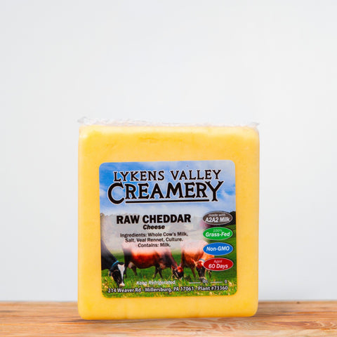 Raw Cow Cheddar Cheese | 1LB