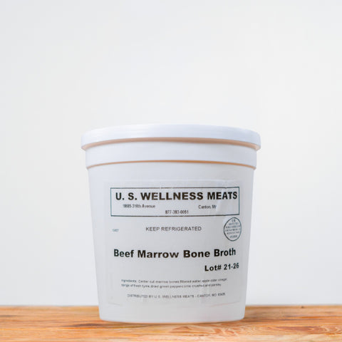Grass-Fed | Grass Finished Beef Bone Marrow Broth