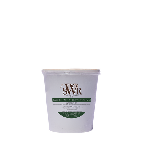 Raw Buffalo Ice Cream Strawberry