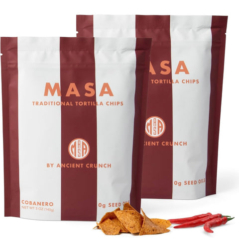 Masa Tortilla Chips - Cobanero, 5oz Bag Case