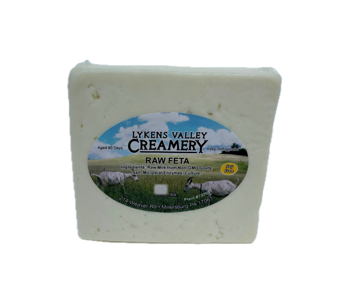 Raw Goat Feta Cheese Block | 1LB – Southwest Ranches Farmers Market