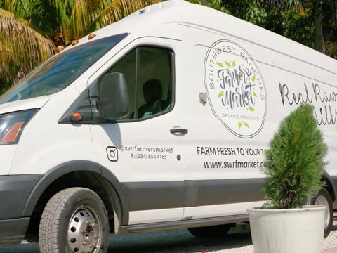 The Southwest Ranches Farmers Market van
